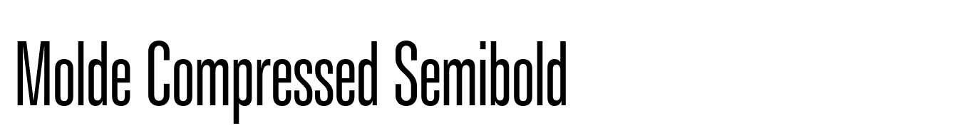 Molde Compressed Semibold